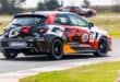 The Toyota Gazoo Racing tuned car setting a hot lap. PHOTO: TGRSA