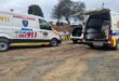 One person was injured after a diesel tank exploded while being worked on near Mpophomeni. Photo: Midlands EMS.