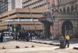 Protesters blocked the roads outs the Pietermaritzburg City on Monday. Photo: Shorne Bennie
