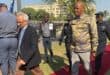 Acting Police Minister Firoz Cachalia and Premier Thami Ntuli. Photo SAPS