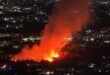 Hundreds of homes were destroyed after a blaze swept through the Jika Joe informal settlement on Saturday. Photos: Supplied