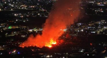 Hundreds left homeless as blaze rips through Jika Joe informal settlement