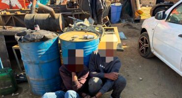 Two men detained over alleged stolen goods at Izotsha scrap yard