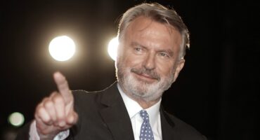 Actor Sam Neill arrives for the premiere of "Blackbird" during the Toronto International Film Festival in Toronto, Ontario on September 6, 2019.