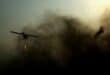 This screen grab taken on July 15, 2026, from video footage released by Iran's Revolutionary Guards (IRGC)'s Sepah News website on July 14, 2026, allegedly shows a drone being launched from an undisclosed location towards US targets in Bahrain and Kuwait.