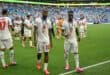 England's forward #22 Ivan Toney and England's forward #07 Bukayo Saka greets with his medal after winning the 2026 World Cup football tournament third-place match between France and England at the Miami Stadium in Miami on July 18, 2026. (Photo by CHANDAN KHANNA / AFP)