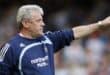 Newcastle's English Manager Kevin Keegan gestures during their Premier League match against West Ham at Upton Park, East London on April 26, 2008.