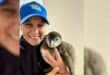 Assistant Curator of Mammals and Birds at uShaka Sea World, Kelly de Klerk, with Willow the African penguin chick. Photo: South African Association for Marine Biological Research (SAAMBR)/Facebook