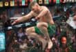 CHICAGO, ILLINOIS - AUGUST 16: Dricus du Plessis of South Africa jumps prior to his middleweight title bout in UFC 319 at the United Center on August 16, 2025 in Chicago, Illinois. Geoff Stellfox/Getty Images/AFP (Photo by Geoff Stellfox / GETTY IMAGES NORTH AMERICA / Getty Images via AFP)