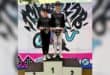 Emily Eloff and Chad Carroll SA Pump Track Championships. Photo: Supplied