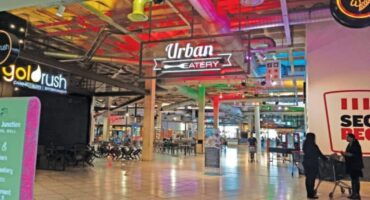 The food court at Ballito Junction, where the alleged attack attempt took place.
