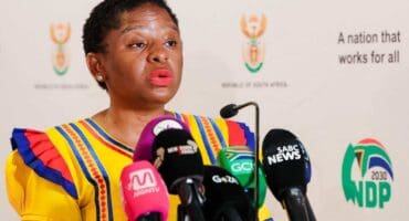 Minister in the Presidency Khumbudzo Ntshavheni. Photo: PresidencyZA