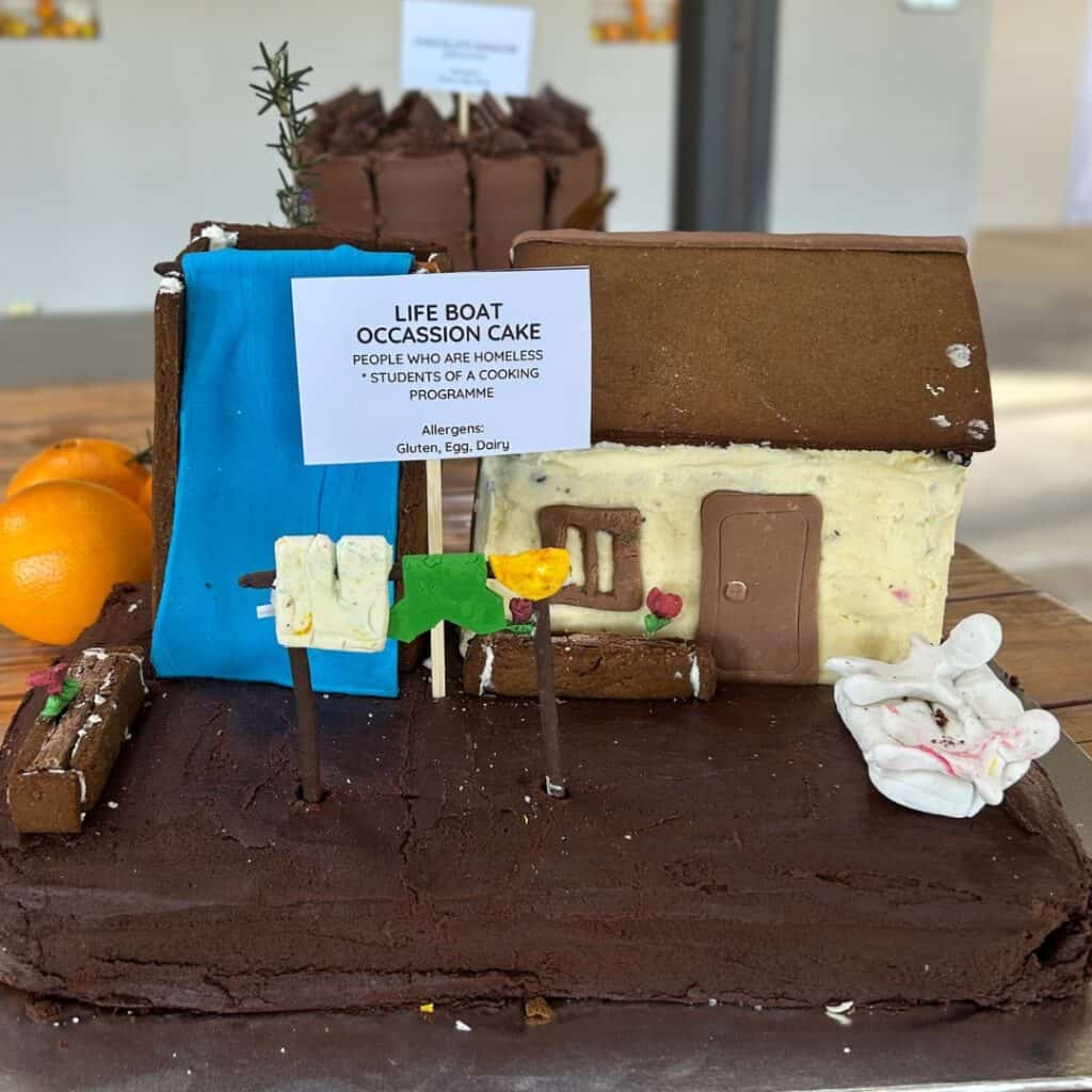 Life Changer's Life Boat centre inspired cake at the Midlands Cake Picnic. Photo: Supplied/Deirdre Kallmeyer-Mooljee