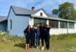 Members of the Mindful Arts Society are pictured outside the historic Bishop Colenso's House in Bishopstowe. Photo: Supplied