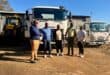 From left: Richmond Local Municipality mayor Melikhaya Ngcongo, Bhekani Mswane (Municipal Manager), Badumile Mbanjwa (deputy mayor), Sithembiso Latha ( Phatheni ward councillor) and Thabiso Mkhize (Richmond councillor). Photo: Supplied.