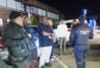 Rusa members with the hijacked individual of the Nissan. Photo: Reaction Unit South Africa