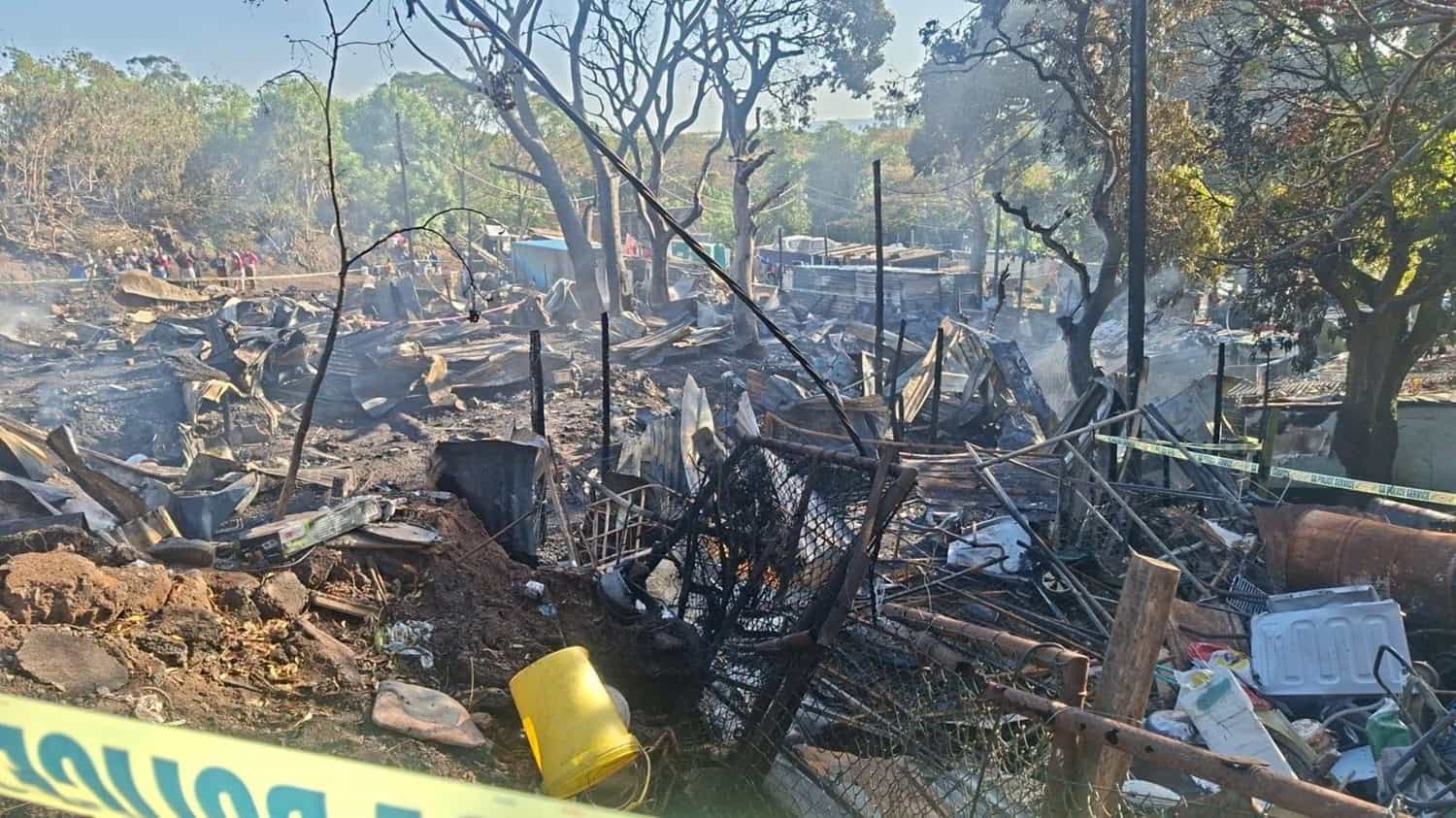 Durban shack fire claims one life and destroys 60 shacks