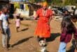 Jika Joe community superhero, Zodwa Ngcobo, dedicates her time to caring for children in the informal settlement while their parents are working to make ends meet or attending social engagements. Following the devastating fire that destroyed more than 700 shacks in Jika Joe, Ngcobo stepped in to prepare meals and provide support to families who lost their homes and belongings, offering comfort and hope during a difficult time for the community. The recent blaze left hundreds displaced and humanitarian organisations have been assisting affected residents with emergency relief efforts. Photo: Moeketsi Mamane