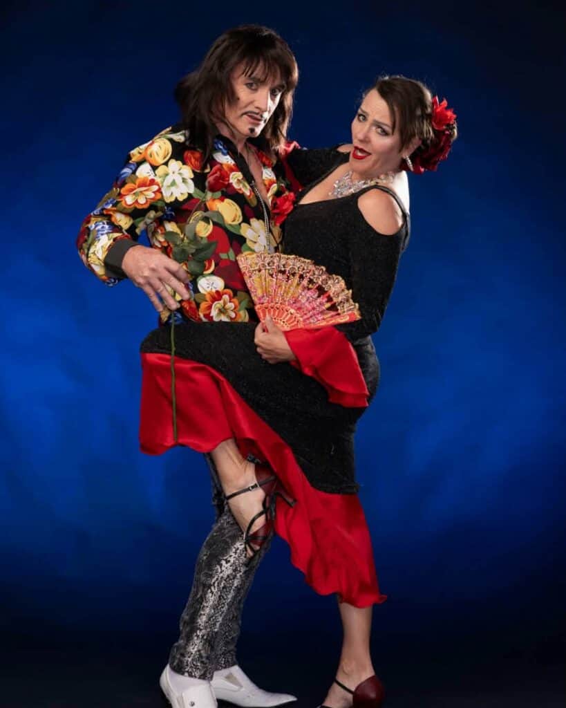 Aaron McIlroy and Lisa Bobbert star in the comedy, Bump & Grind. Photo: Supplied