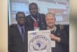 DUTs executive dean in the faculty of accounting and informatics professor Oludayo Olugbara, professor Sunday Ojo and professor Fausto Giunchiglia from Italy officially launching the DUT DataScientia Living Lab. Photo: Chris Ndaliso
