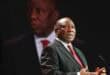 President Cyril Ramaphosa at the Google AI Summit. Photo: GCIS