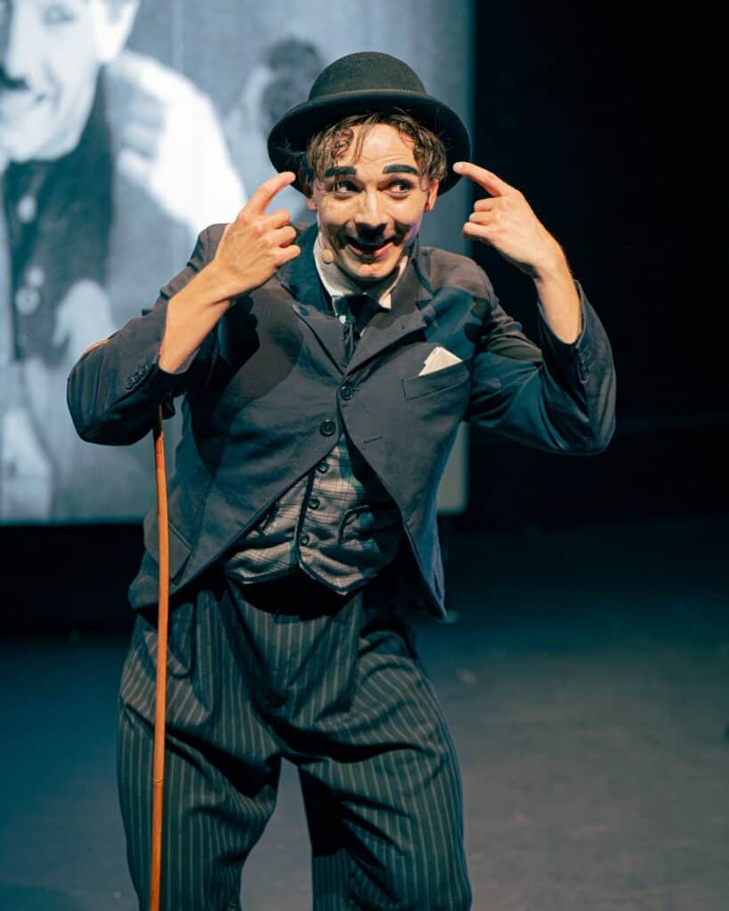 Daniel Anderson is bringing his award-winning new show, The Tramp, to the Hilton Arts Festival. Photo: Supplied