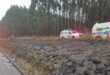 Two dead in crash amid snow and sleet