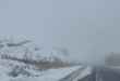 Wet and slippery roads as snowfall continues in KZN