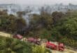 Indonesia conducts water bombing to contain wildfires near future capital