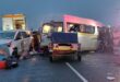 At least 21 killed in horror crash involving two taxis on N1