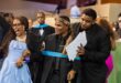 Visually impaired student graduates after challenging journey