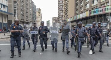 Students among 19 arrested as Durban protest violence escalates