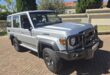 Toyota Land Cruiser. PHOTO: NARESH MAHARAJ