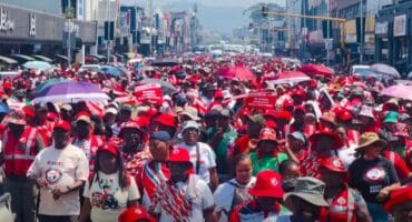 SADTU marches over teacher shortages, unpaid dues
