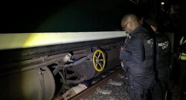 Man seriously injured after being hit by train