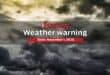Level 4 storm warning issued for large parts of KZN