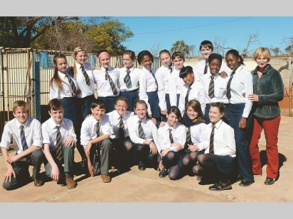 The Grade 8K class of Monument High School.