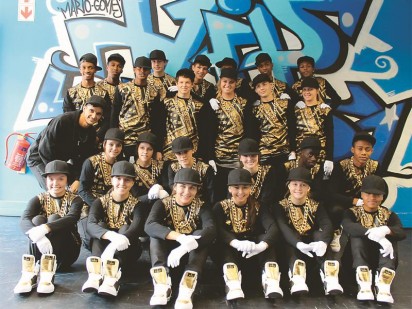 The LXD Crew for dancers 16 years and older that competed at the recent Battle of the Giants Championship at Sun City.