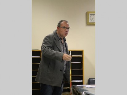 CPF Execituve Committee Chairperson Gert Jonker leading the annual general meeting.