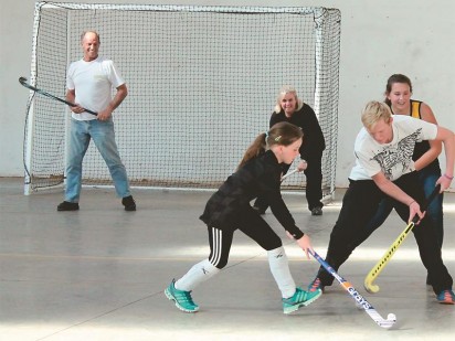 It was a day filled with laughs when parents and their children played hockey against each other during an open day of the PSI West Rand Rhinos.