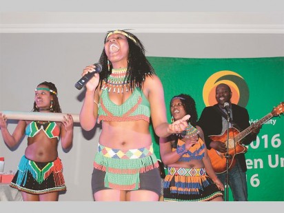 The Anuma Productions Dance group.