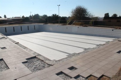 Work has already started at Azaadville's municipal swimming pools.