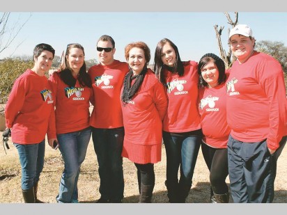 Die span van kykNET wat die dag in samewerking met die tydskrif Animaltalk gereël het.