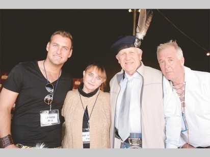 Altus Theart, Wilma Myburgh, Lorne Maclaine and Brendan Grealy.