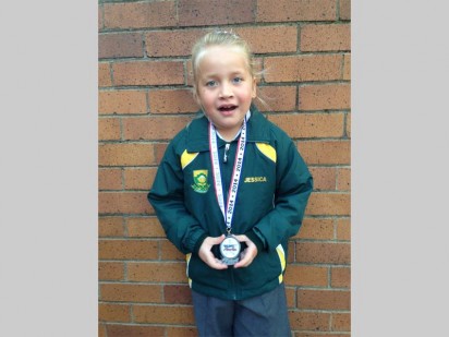 At only six years old, Jessica Janse van Rensburg already is making a name for herself.