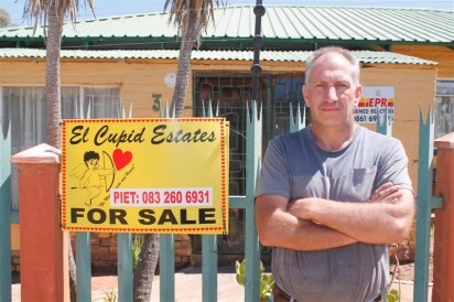 Renier de Beer's property was on the market for six months.