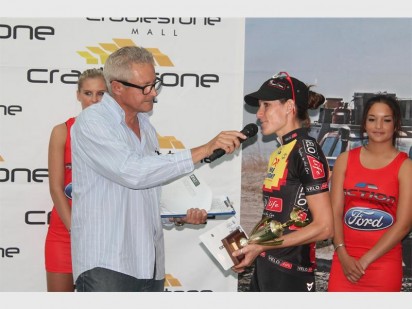 Time Freight’s Lise Olivier speaks about her uncontested victory in the women’s section at the Action Ford Berge en Dale Classic.