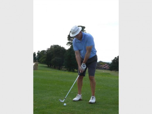 Brad Diffenthal ready to take a swing.