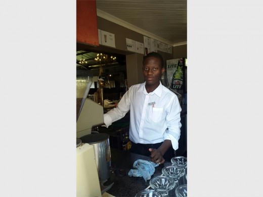 Thato Dweko is learning as much as he can during the 12 month training of the Tourism Buddies Programme.