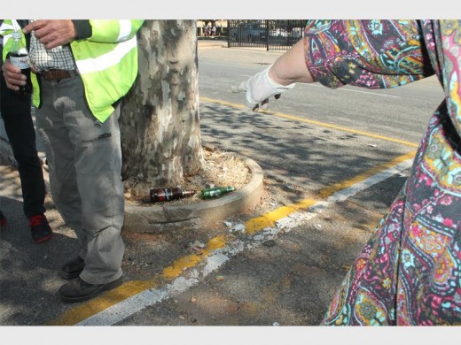 Alcohol were disposed of by SAPS and CPF.
